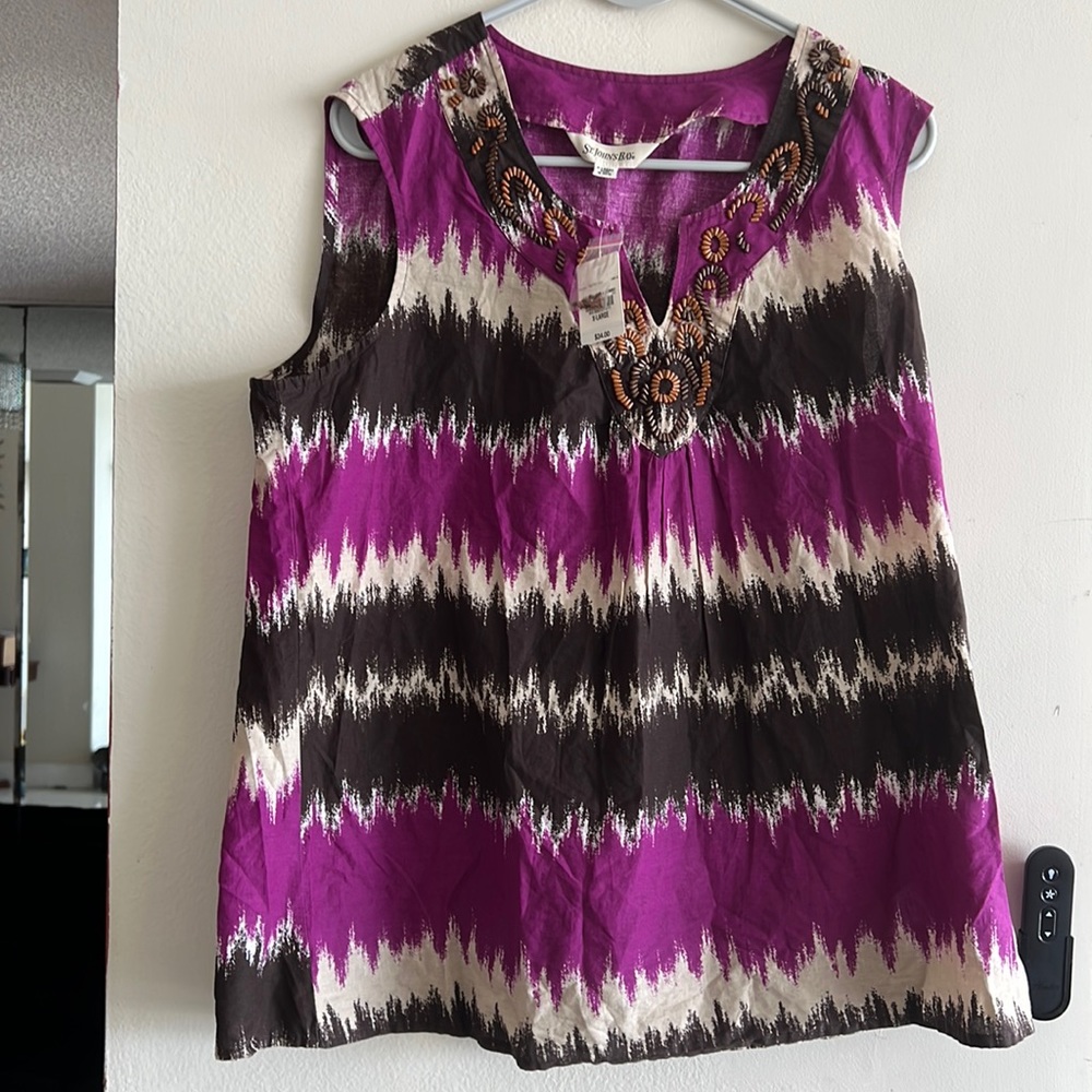 7.St.John’s Bay Blouse